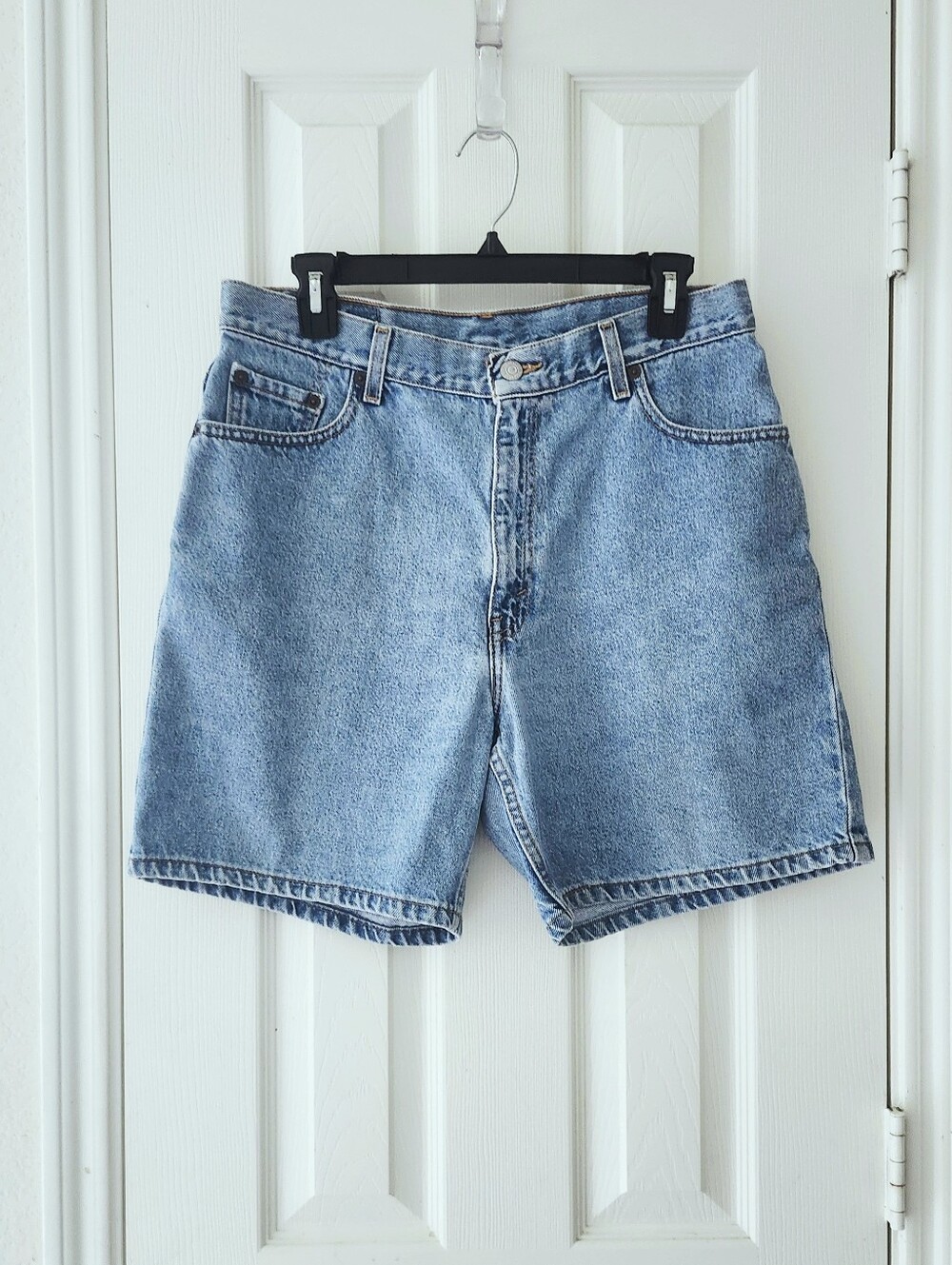 Levi's Women's Blue Denim Jean Shorts